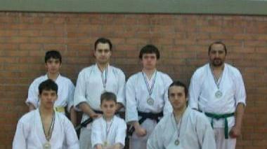 Gli atleti protagonisti ai campionati italiani svoltisi a Pontedera