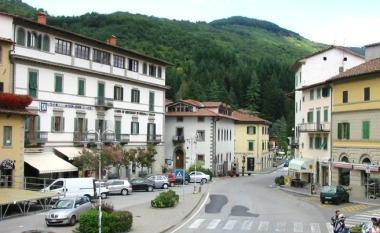 Una veduta del centro di San Marcello       