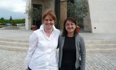 Da sinistra Giulia Taddei e Amanda Saletti 