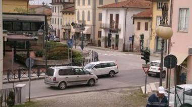 L’incrocio dove verrà realizzata una rotonda (Vip)