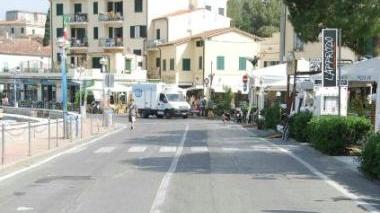 Il lungomare di Marina di Campo