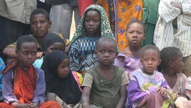 Bambini in una missione africana 