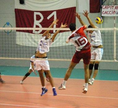 Attacco vincente di Nencini durante una partita 