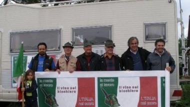 Un gruppo di alpini