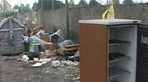 Una discarica a Lido