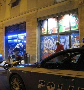 La sala giochi rapinata 