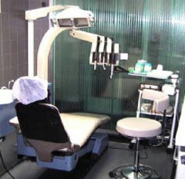 Una poltrona del dentista     