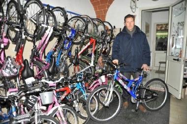 Il negozio Alfio Cicli di Cecina 