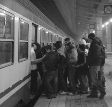 Viaggiatori in partenza 