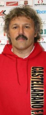 Lallenatore Claudio Testoni  