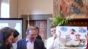 La premiazione a Prato della scuola di Bagnolo