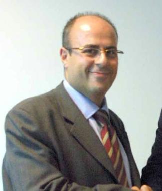 In alto Nicola Ferrara Sopra, Luca Pagliarini 