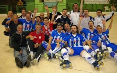 <b>FESTA</b> Foto di gruppo per il Ciabatti Legnami tornato in serie A2    