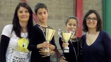 Cesare e Nicole sul podio toscano degli Esordienti Fihp