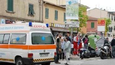 Un’immagine dell’incidente