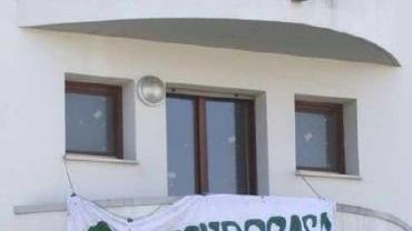Lo stabile occupato in via Marsala