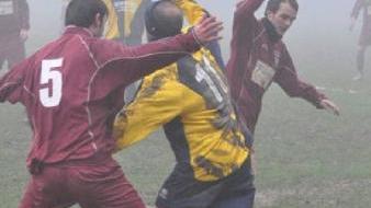 Un’azione del Donoratico in un recente match e, sotto Gianluca Gronchi