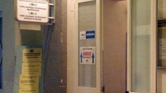 L’ingresso del Corat all’ospedale