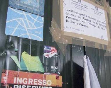 Il night sotto sequestro a Ospedaletto     