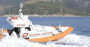 La motovedetta della guardia costiera 