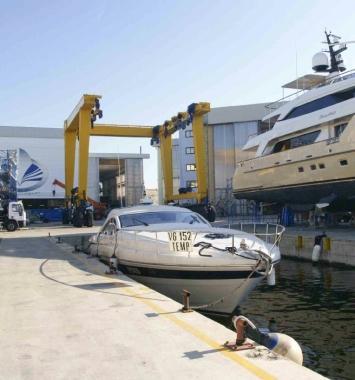 Una delle banchine di Polo nautico    
