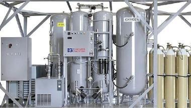 <b>AZOTO.</b> Una delle stazioni di produzione della Igs 