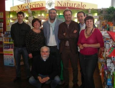 Un momento della presentazione del bilancio di Farmavaldera  