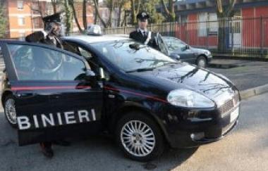 Una pattuglia dei carabinieri 