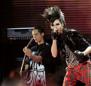 La band tedesca dei Tokio Hotel 