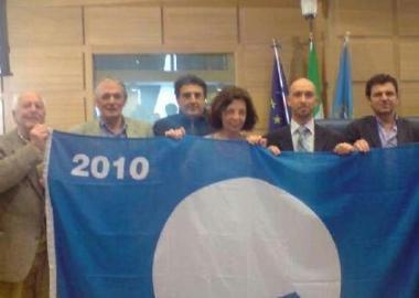 <b>CERIMONIA.</b> La consegna delle Bandiere Blu     
