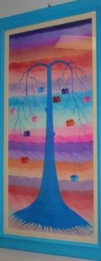 <b>DIPINTO.</b> Il quadro donato 