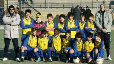 La formazione degli Esordienti della classe 1998 del Santa Maria 