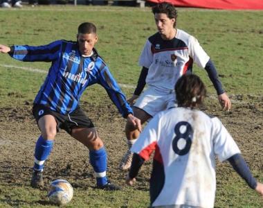 Fortunato Spilabotte, ieri quattro gol in amichevole contro la Rappresen- tativa Uisp 