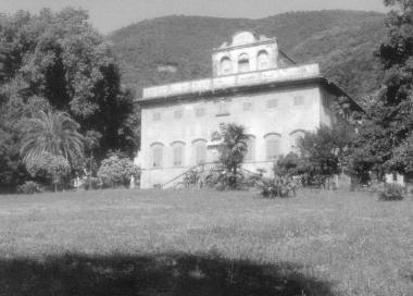 Una immagine di villa Corliano