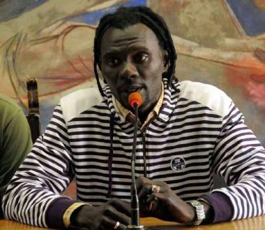 <b>RAPPRESENTANTE.</b> Bamba Dieye &egrave; uno dei leader dei migranti 