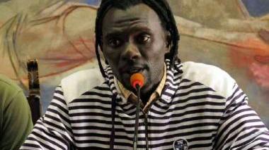 <b>RAPPRESENTANTE.</b> Bamba Dieye è uno dei leader dei migranti