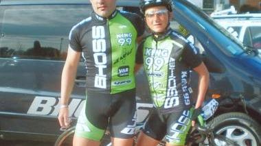Da sinistra: Felice Rizzo e Cristina Nisi della Bhoss King Bike Empoli