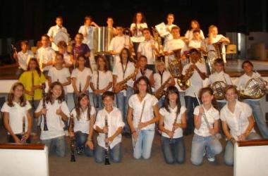 La banda musicale Giovani Note dellistituto comprensivo Salutati Cavalcanti  