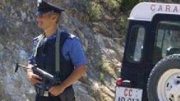 Un posto di blocco dei carabinieri