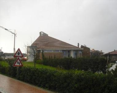 La chiesa del Romito dove sono in corso i festeggiamenti per la patrona  