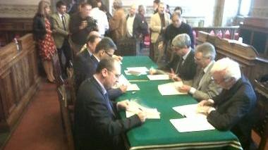 Dalmine ha un futuro Firmata l'intesa per gli investimenti