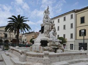 Piazza Guerrazzi ritrova la sua fontana Cinque mesi di lavori e 100mila euro