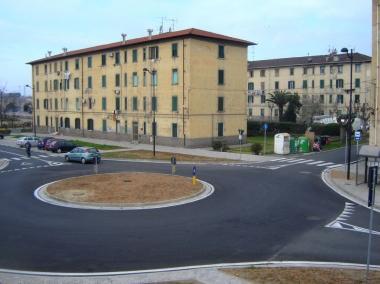 I palazzi operai e la nuova viabilità del quartiere