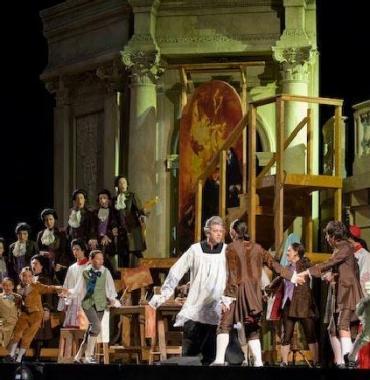 Una scena dallopera Tosca 