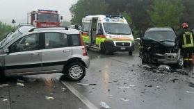 I mezzi coinvolti nell’incidente mortale