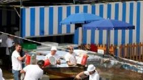 Il padellone della Festa del pesce