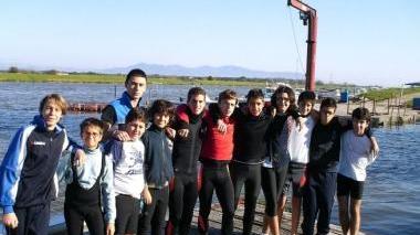 A Roffia di San Miniato i canoisti biancoblu guidati da Montanelli si sono messi in evidenza nelle gare su tutte le distanze
