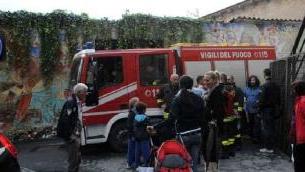 L’incendio nel retrocucina del Tarasbì