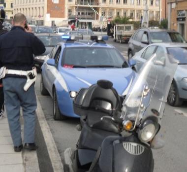 Un incidente rilevato dalla polizia     