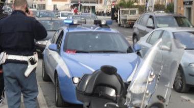 Un incidente rilevato dalla polizia